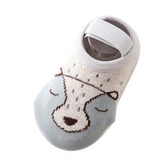 Newborn Baby Boy Girl Socks Cartoon Spring Autumn Anti Slip Socks for Girls Casual Cotton Floor Kids Clothes