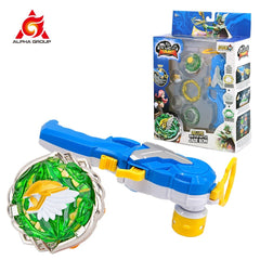 Infinity Nado 5 Deluxe Advanced Series Non Stop Battle Set Metal Spinning Top Gyro With Magnetic Launcher Anime Kid Toy