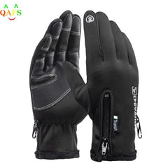 Outdoor Winter Gloves Waterproof Moto Thermal Fleece Lined Resistant Touch Screen Non-slip Motorbike Riding Gloves For Men Women