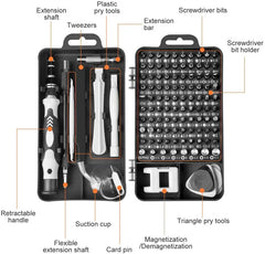 Ratchet Screwdriver Set Household Combination Toolbox Hardware Magnetic Screw Driver Kit Bits Torx Screwdrivers