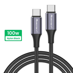 USB Type C To USB C 100W/60W PD Quick Charging Cable QC4.0 Type C Fast Charger For Huawei P40 Samsung S10 S20 Macbook Pro