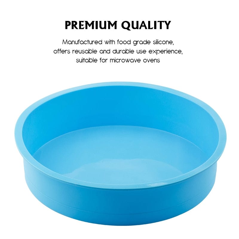 Random Color Silicone Cake Round Shape Mold Kitchen Bakeware DIY Desserts Baking Mold Mousse Cake Moulds Baking Pan Tools - Wowza