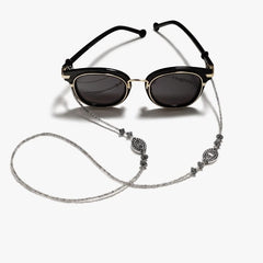 Fashion Woman Sunglasses Chain Cylinder Bead Chain Anti-Falling Glasses Eyeglasses Cord Necklace