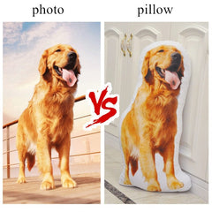 Photo customization pillow creative pet travel pillow photo almofada oreiller hold pillow shaped wedding decoration animal dog