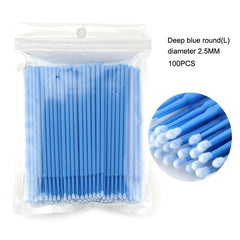 Disposable MicroBrush Eyelashes Extension  Individual Lash Removing Swab Micro Brush For Eyelash Extension Tools