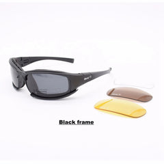 Tactical Polarised Glasses Military Goggles Army Sunglasses with 4 Lens Original Box Men Shooting Hiking Eyewear Gafas