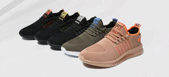 Fashion Sneakers Lightweight Men Casual Shoes Breathable Male Footwear Lace Up Walking Shoe