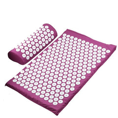 Acupressure Mat Massage Relieve Stress Back Body Pain Spike Cushion Yoga  Acupuncture Mat