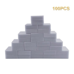 100 PCS/Lot Melamine Sponge Magic Sponge Eraser Kitchen Sponge Cleaner Cleaning Tools for Kitchen Bathroom Car Home 100*60*20mm