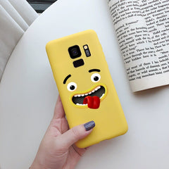 For Cover Samsung S9 S 9 Plus Case Soft Silicone Cute Bumper Protector Fundas on Samsung Galaxy S9 Plus S9 Phone Case Back Cover