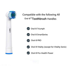 20pcs Replacement Brush Heads For Oral-B Toothbrush Heads Advance Power/Pro Health Electric Toothbrush Heads