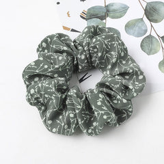 Korean Women Scrunchie Hearwear Girls Hair Tie Lady Scrunchies Ponytail Hair Female Holder Rope Pineapple Print Hair Accessories