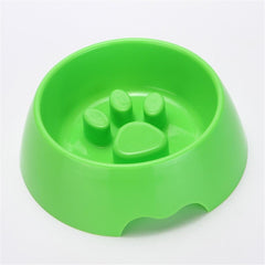 Pet Slow Eating Feeder Fish Bone Shape Dog Bowl Dog Feeding Food Bowls Bloat Stop Healthy Interactive Puppy Food Plate Dishes