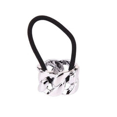 2022 Hairband Pearl Women Hair Accessories Scrunchy Punk Ponytail Holder Plastic Crystal Gum for Hair Ring Elastic Hair Band