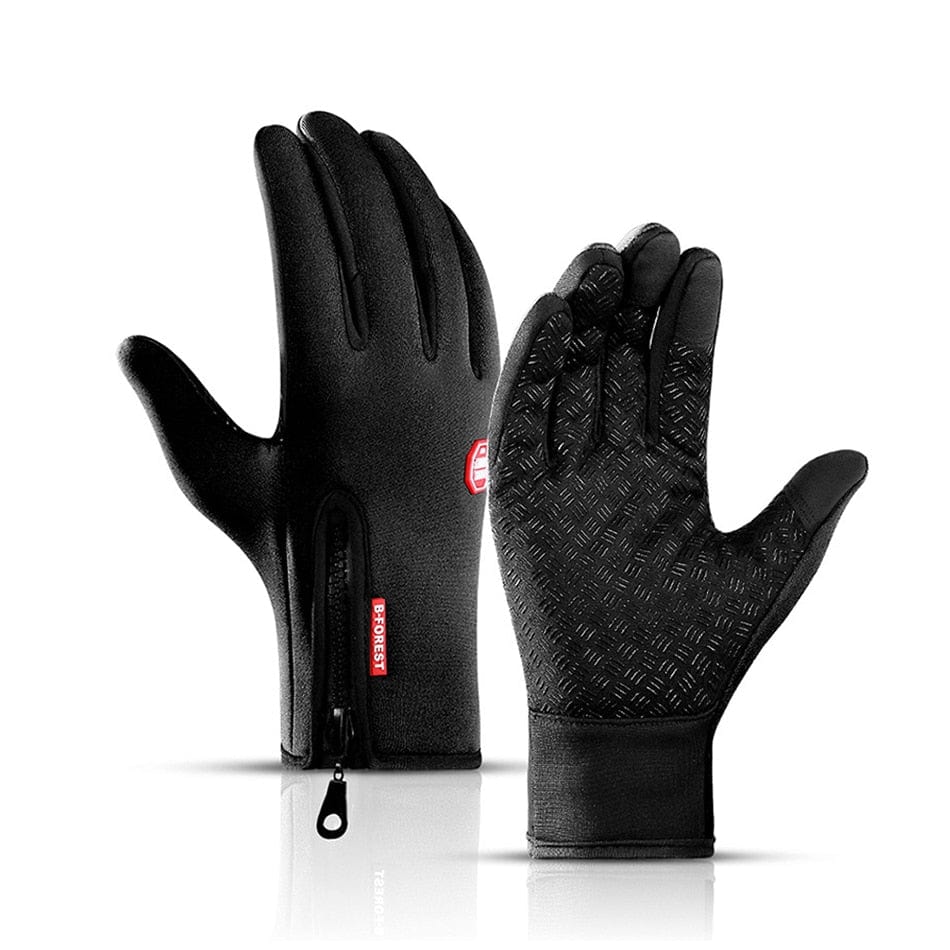 Winter Cycling Gloves Bicycle Warm Touchscreen Full Finger Gloves Waterproof Outdoor Bike Skiing Motorcycle Riding