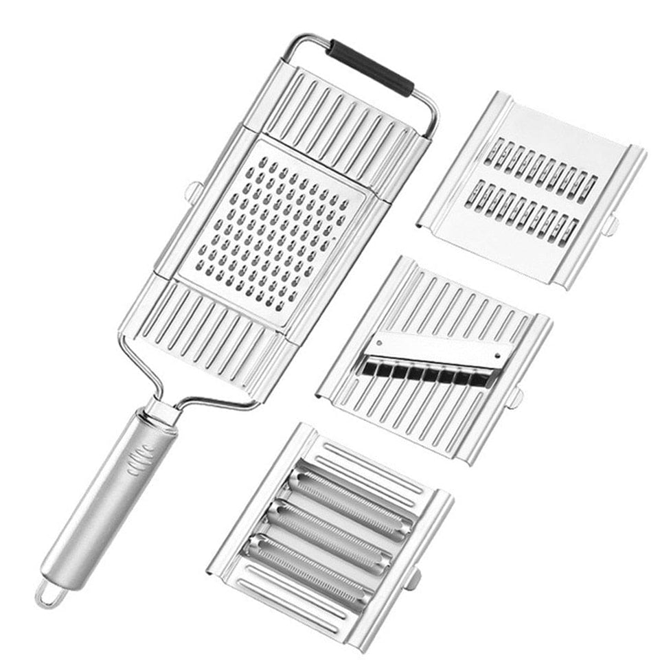 Multi-purpose Vegetable Slicer Stainless Steel Grater Cutter Shredders Fruit Potato Peeler Carrot Grater Kitchen Accessories - Wowza