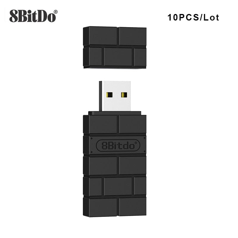 8Bitdo USB Wireless Bluetooth Adapter Receiver For Windows Mac For Nintend Switch For PS5 Controller For Windows Mac Steam Deck