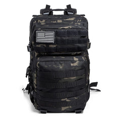 50L Camouflage Army Backpack Men Military Tactical Bags Assault Molle backpack Hunting Trekking Rucksack Waterproof Bug Out Bag