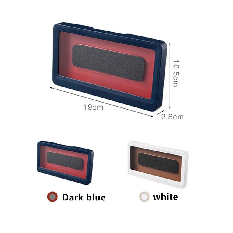 Home Wall Waterproof Mobile Phone Box Self-adhesive Holder Touch Screen Bathroom Phone Shell Shower Sealing Storage Box - Wowza