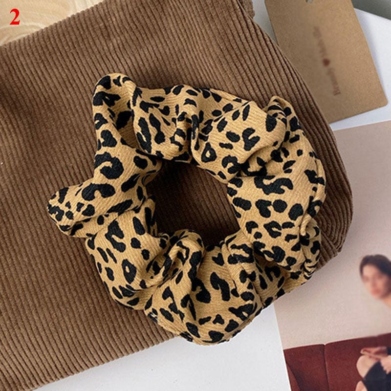 Korean Women Scrunchie Hearwear Girls Hair Tie Lady Scrunchies Ponytail Hair Female Holder Rope Pineapple Print Hair Accessories