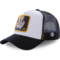 Newest Hot Selling Anime Patch Design Trucker Hat Two Famous Cartoons Cotton Mesh Baseball Cap For Men Women Gorras Casquette