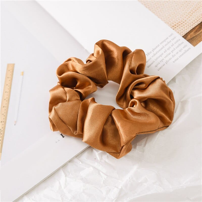 Sweet Embroidery Flowers Mesh Scrunchies Women Romantic Pink Blue Hair Rope Transparent Tulle Organza Hair Ties Hair Accessories