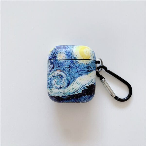 Van Gogh oil painting protective case for Airpods Pro cover bluetooth wireless earphone charging bag for airpod 2 3 airpod cases