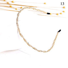 Girls Shiny Luxury Rhinestone Hair Band High Quality Diamond Pearls Hair Hoop Accessories for Women Crystal Headbands Ornaments