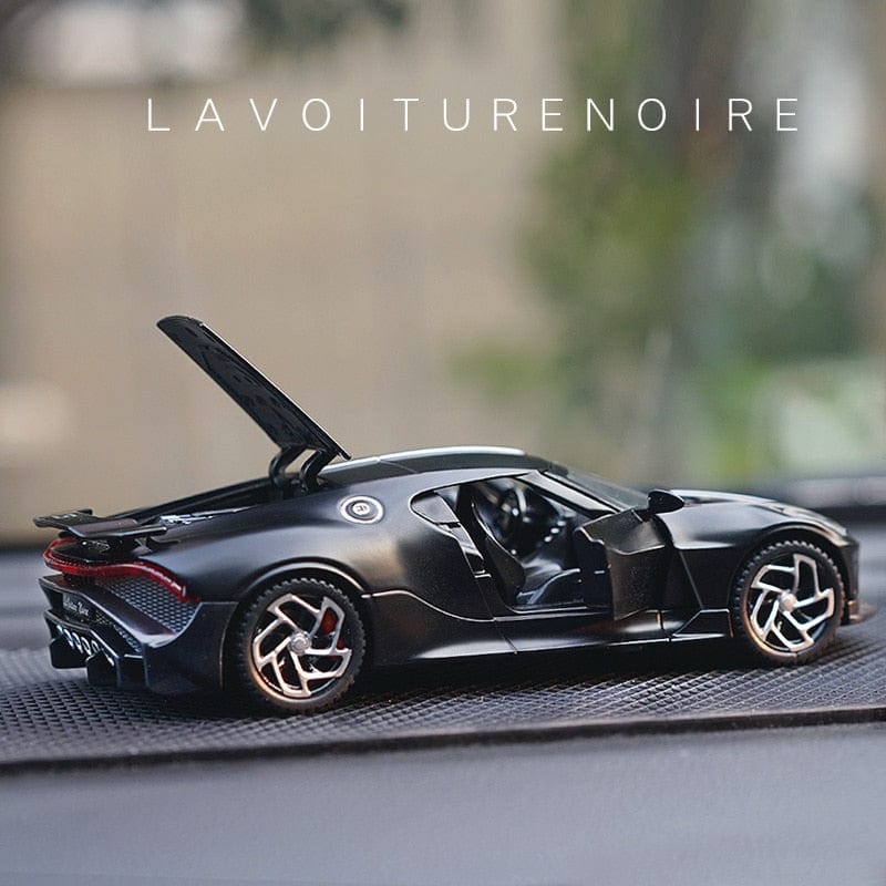 1:32 Bugatti La Voiture Noire Black Dragon Supercar Toy Alloy Car Diecasts & Toy Vehicles Car Model Car Toys For Children