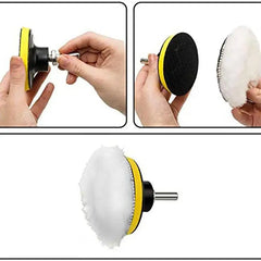 Car Polish Pad 3/4inch For M10/M14 Soft Wool Machine Waxing Polisher Car Body Polishing Discs Cleaning Accessories