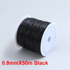 100M Plastic Crystal DIY Beading Stretch Cords Elastic Line Jewelry Making Supply Wire String jeweleri thread String Thread