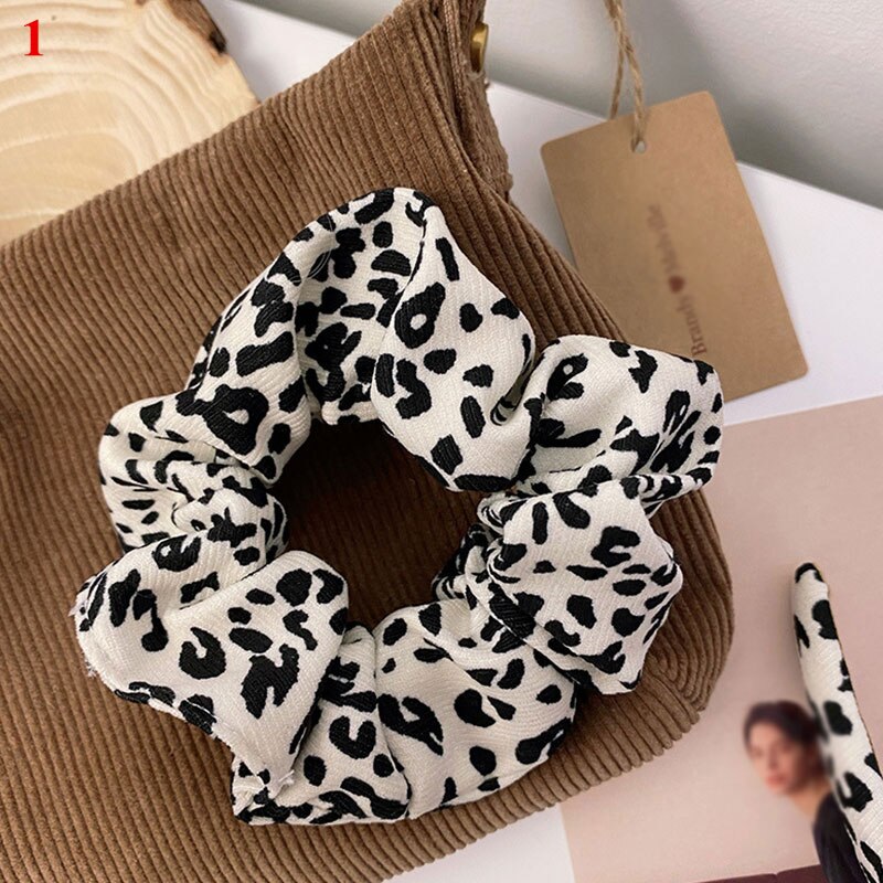 Korean Women Scrunchie Hearwear Girls Hair Tie Lady Scrunchies Ponytail Hair Female Holder Rope Pineapple Print Hair Accessories