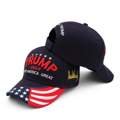 Trump 2024 I'll Be Back President United States Red Hat Cap