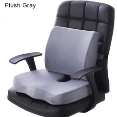 Orthopedics Hemorrhoids Seat Cushion Memory Foam Car Rebound Cushion Office Chair Lumbar Support Pain Relief Breathable Pillow