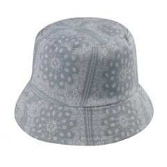 FOXMOTHER New Vintage Hip Hop Paisley Bucket Hats Black Navy Chapeau Femme Caps Gorro Bucket Mens