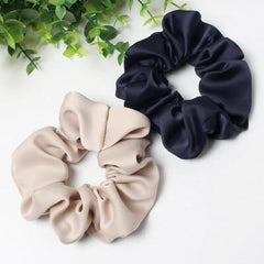 2pcs/lot Stripes And Dots Elastic Scrunchies New Hot Ponytail Holder Hairband Hair Rope Tie Fashion Stipe For Women Girls