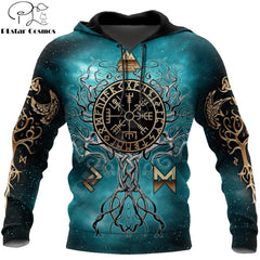 Yggdrasil - Norse Tree Of Life Tattoo symbol 3D Printed Hoodie Harajuku Streetwear Pullover Unisex Casual Jacket Tracksuit