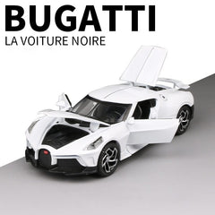 1:32 Bugatti La Voiture Noire Black Dragon Supercar Toy Alloy Car Diecasts & Toy Vehicles Car Model Car Toys For Children