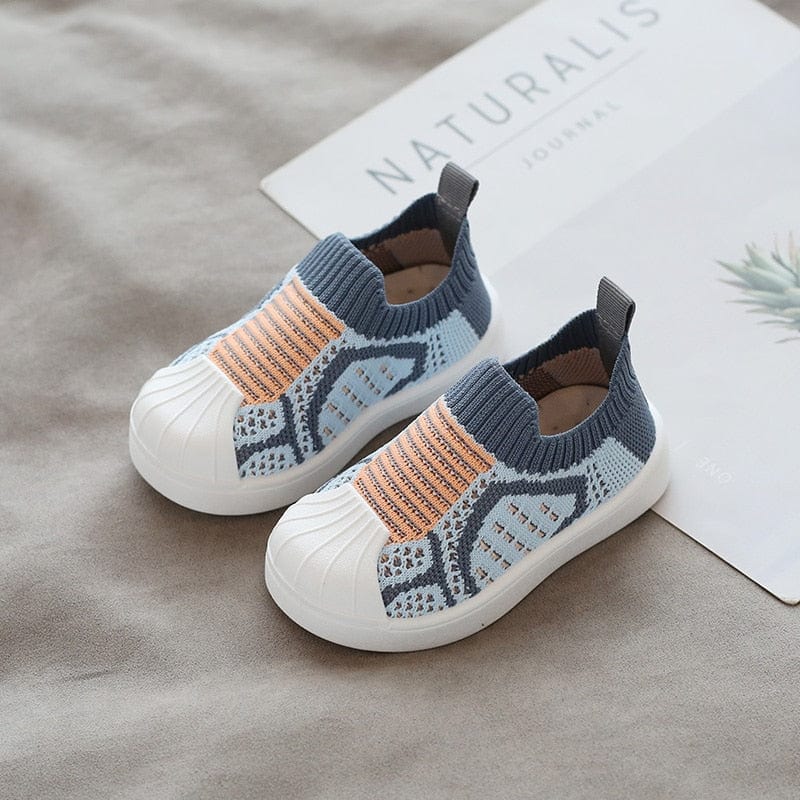 Infant Toddler Shoes Spring Girls Boys Casual Shoes Comfortable Baby Kids Shoes Non-slip Soft Bottom Stitching Color Sneakers