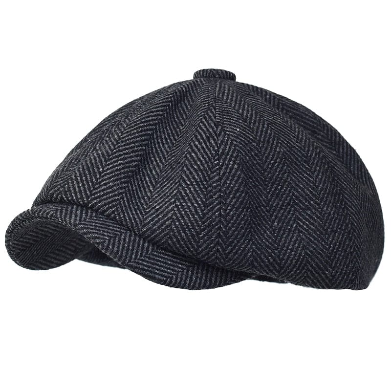 Peaky Blinders Hat Men's Newsboy Hats Vintage Herringbone Octagon Cap Women Berets Gatsby Flat Hat British Painters Hats Soft