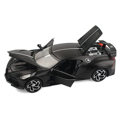 1:32 Bugatti La Voiture Noire Black Dragon Supercar Toy Alloy Car Diecasts & Toy Vehicles Car Model Car Toys For Children