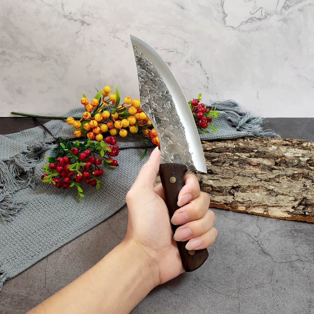 Forging Boning Knife Meat Cleaver Japanese High Carbon Steel Knife Hand-Made Kitchen Chef Knife Butcher Knife Cutter - Wowza