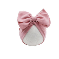 Cotton Baby Hat Newborn Baby Infant Baby Cap Newborn Baby Beanie Top Bow Knot Newborn Photography Props Baby Turban