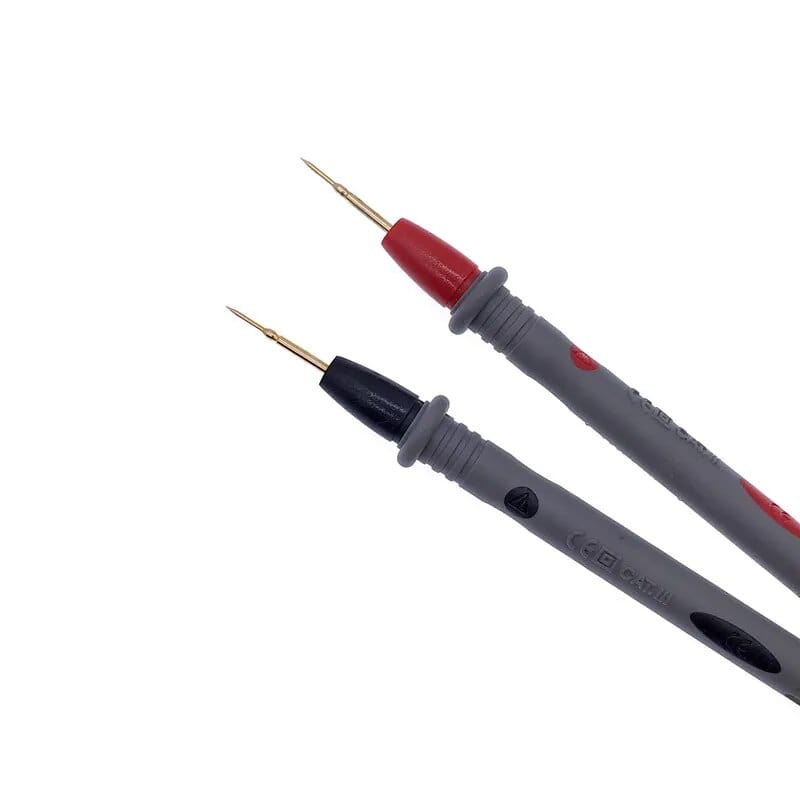 Digital Multimeter probe 10A 20A Soft silicone wire Needle tip Universal test leads with Alligator clip