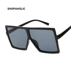 Sunglasses Square Woman Sun Glasses Female Eyewear Eyeglasses Plastic Frame Clear Lens UV400 Shade Fashion Driving New