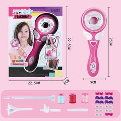 Electric Automatic Hair Braider DIY Braiding Hairstyle Tool Twist Braider Machine Hair Braid Weave Toys For Girl Child Gift