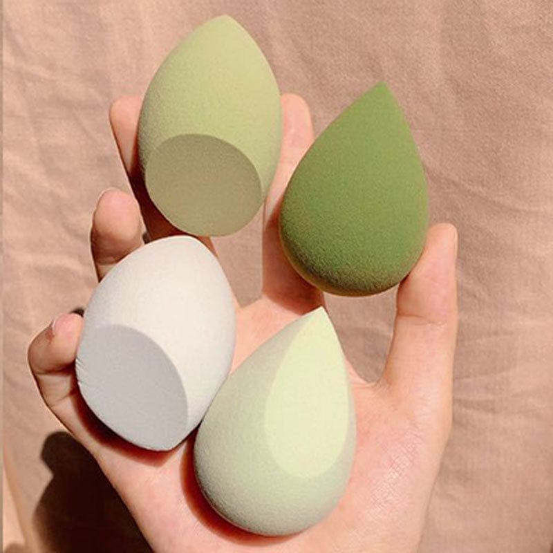 4pcs/bag Fashion Make up Blender Cosmetic Puff Makeup Sponge Foundation Powder Sponge Beauty Tool Makeup Tool Accessories