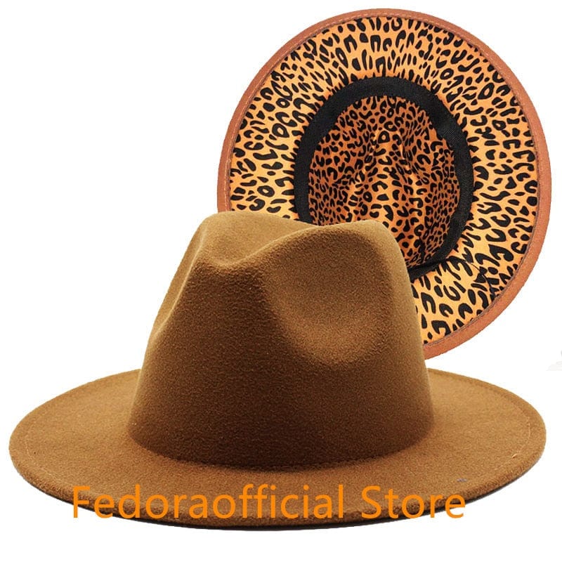 Rose red fedora hat new leopard print hat European and American men's and women's hat fedora jazz winter hat шапка женская