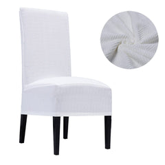 2023 New Knitted Super Soft Chair Covers Spandex Elastic Chair Covers Dining Room Chair Covers For Kitchen/Banquet Hotel