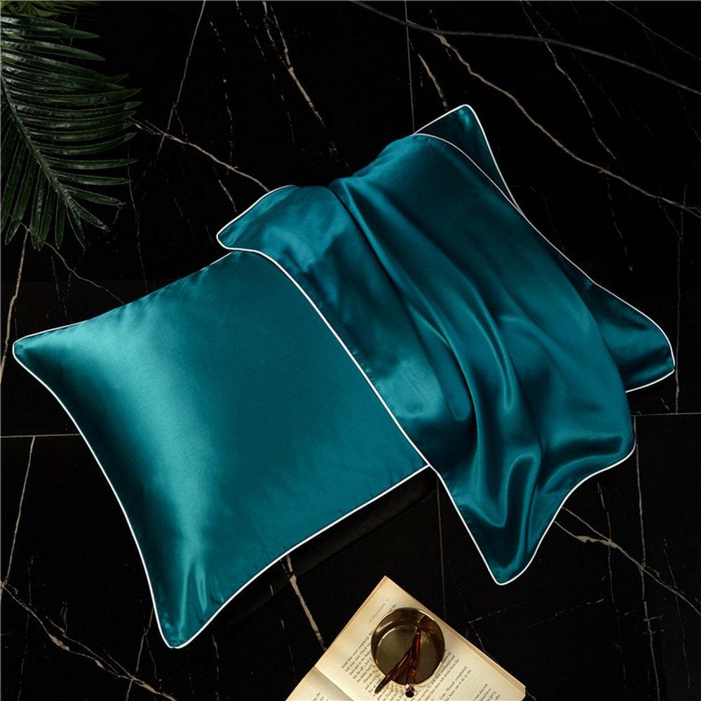 New 100% Mulberry Silk Pillowcase Top Quality Pillow Case Silk Pillows Case 48X74CM Pillowcase Bed Throw Single Pillow Covers